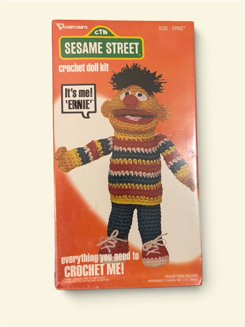 Sesame Street Ernie Crochet Doll Kit